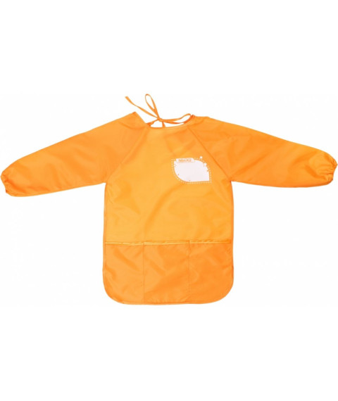 Șorț pentru creativitatea copiilor, preșcolar, orange